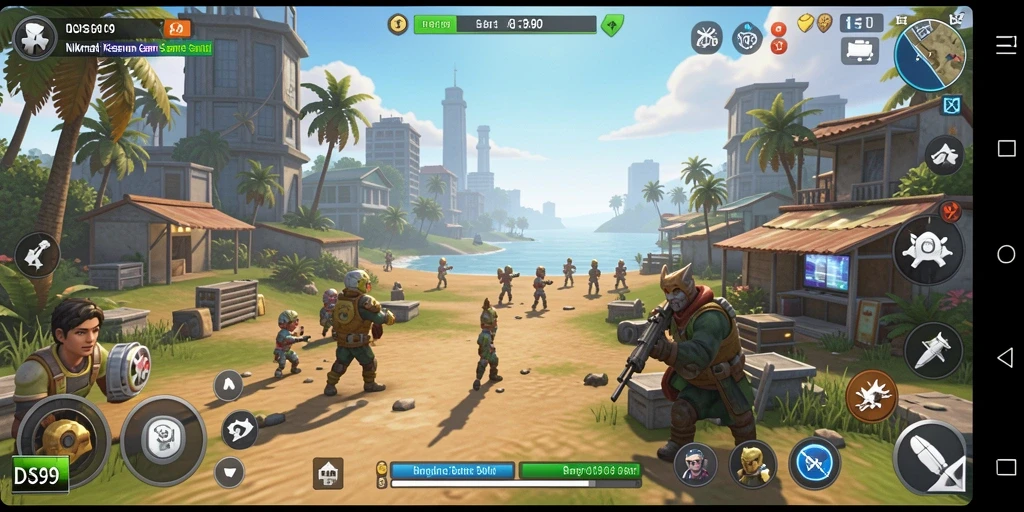 Screenshot gameplay DS99 yang menampilkan keseruan dan tantangan.