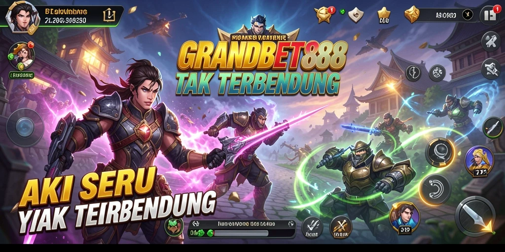 Screenshot permainan GRANDBET88 menampilkan aksi seru dan grafis memukau.