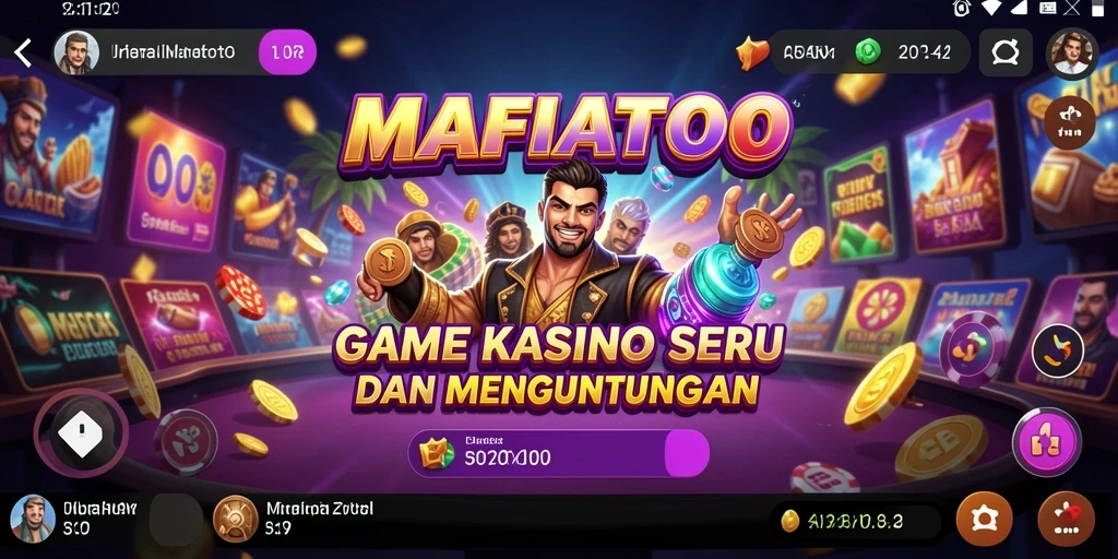 Tampilan animasi yang mengasyikkan dalam MAFIATOTO.