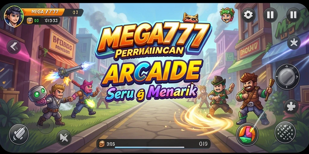 Screenshot menarik dari gameplay seru MEGA777.