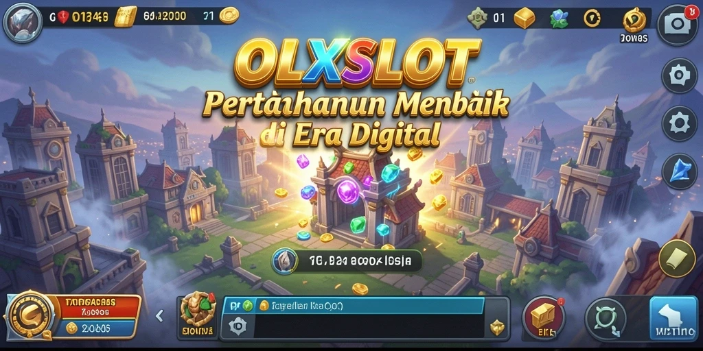 Tampilan gameplay OLXSLOT yang menarik dan penuh strategi Tower Defense.