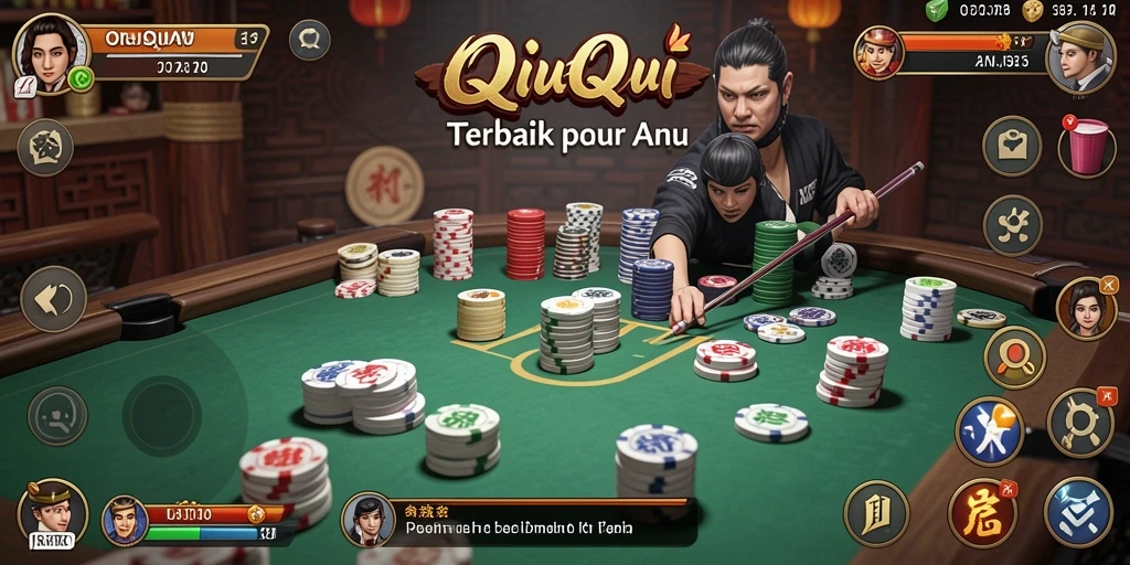 Tampilan gameplay ORISTOTO yang menarik dalam permainan QiuQiu.