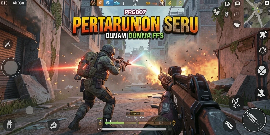 Tampilan gameplay seru dalam PRG007 yang memikat.