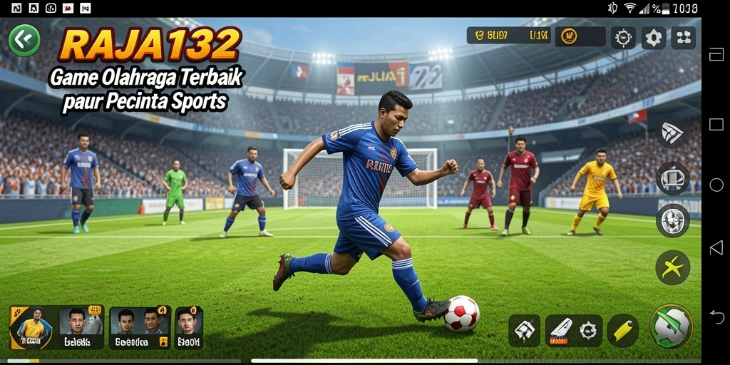 Tampilan gameplay RAJA132 yang seru dan menantang untuk para pemain.