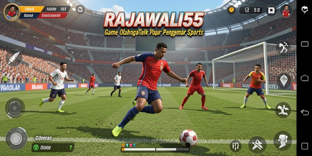 Tampilan utama gameplay RAJAWALI55 yang seru dan kompetitif.