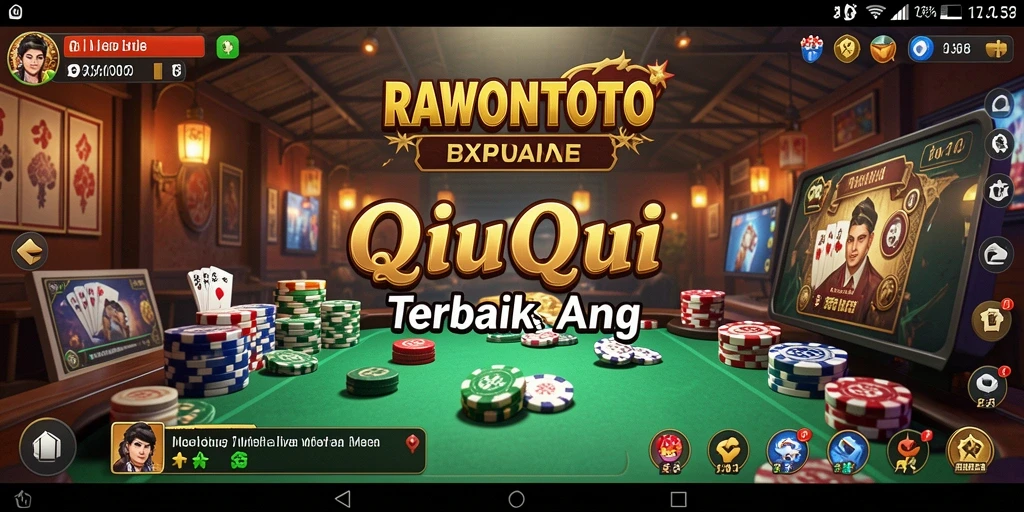 Screenshot gameplay QiuQiu RAWONTOTO yang seru dan menarik.