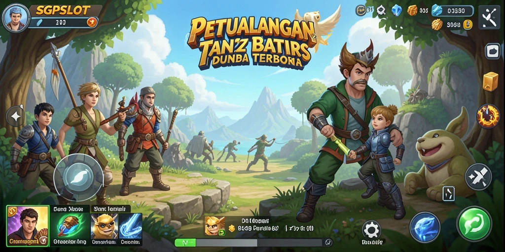 Gameplay seru dan imersif di dunia Open World SGPSLOT.