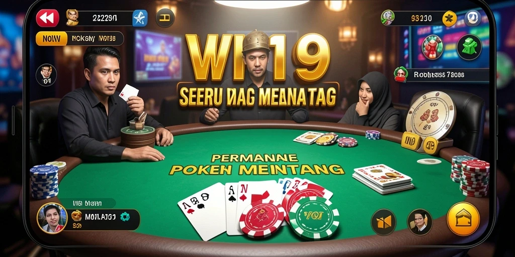 Screenshot permainan Poker yang menarik di WIN199.