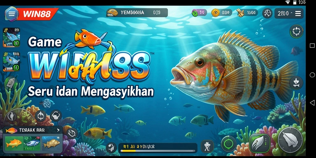 Tampilan gameplay <strong>WIN88</strong> yang seru dan penuh warna.